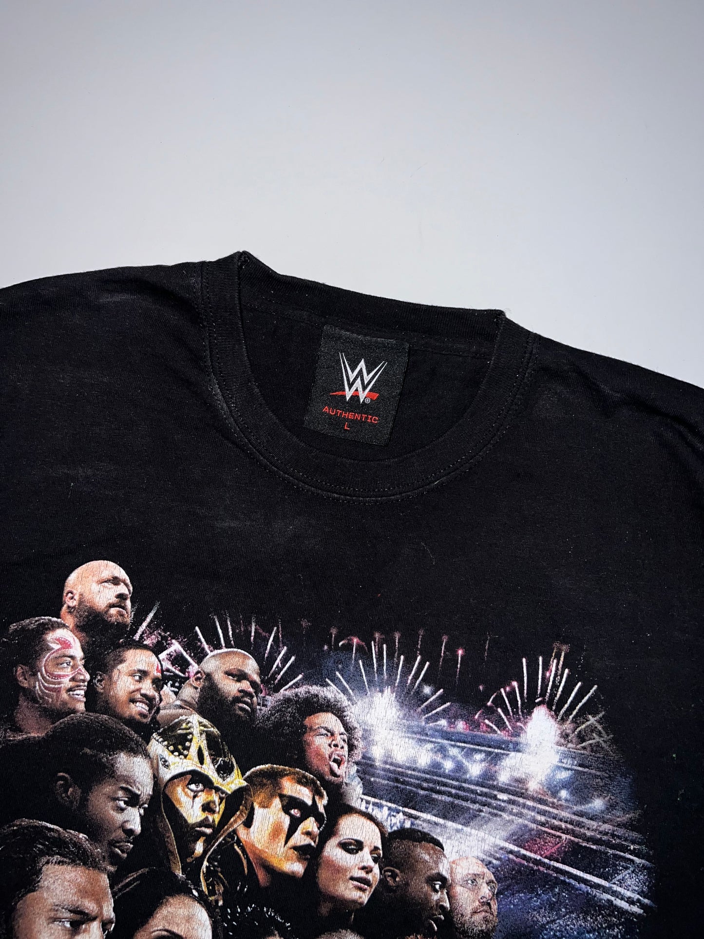 !                                                                                                 Wwe Authentic Original Tee Size - (L)