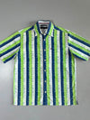 Tommy Hilfiger Logo Stripe Shirt (L)
