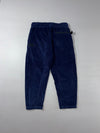 Nike Sportswear Navy Blue Corduroy Relaxed Fit Trousers (W:30) (L:33)