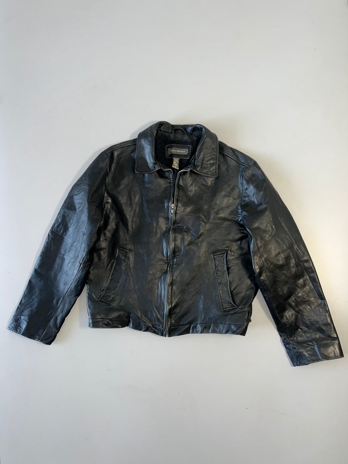ZBanana Republic Original RARE Leather Jacket (M)