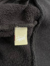 Stussy Worldwide Varsity Jacket  Black Cotton Bomber Style with City Print (L)