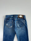 Fracomina Rhinestone-Pocket Bootcut Women’s Jeans (W:30|L:43)