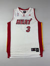 Adidas NBA Authentics Miami Heat #3 Dwyane Wade Home Jersey (L/XL)