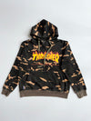 Thrasher Flame Logo Camo Hoodie – Skate Streetwear | (S)