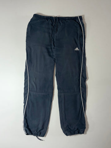 Adidas | Vintage Navy Piping Track Pants | (W:36) (L:42)