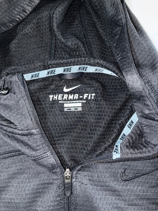 Nike Therma-Fit | Zip Hoodie Jacket | Black (XL)