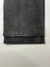 Vintage JNCO Jeans Black Wide-Leg Bulldog Embroidered Baggy Denim(W:28) (L:40)