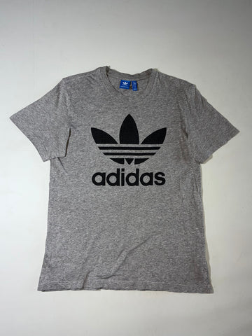 Adidas Originals Trefoil Big Logo Grey T-Shirt (L)