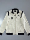 Adidas White & Black Track Jacket Size  (M)