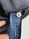 Tommy Hilfiger Charcoal Grey Slim Fit Piqué Polo T-Shirt  (L)