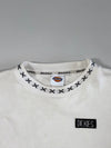 Vintage Dickies Embroidered Cross-Knit Collar Sweatshirt (M/L)