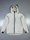 Adidas Off-White Zip-Up Windbreaker Jacket (M)
