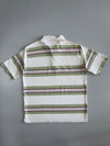 Levi’s Vintage | Stripe Polo | White/Sage Green (XL)