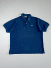 Lacoste Classic Blue Pique Polo Shirt (2XL/3XL)