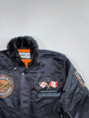 Demobmen x McGregor Vintage Japanese Patch Fully Embroidered Bomber Jacket (Xl)