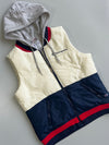 Champion Authentic Athleticwear Colourblock Hooded Puffer Vest (S)