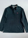 Levi's Red Tab | Long Sleeve Polo | Black | Size L