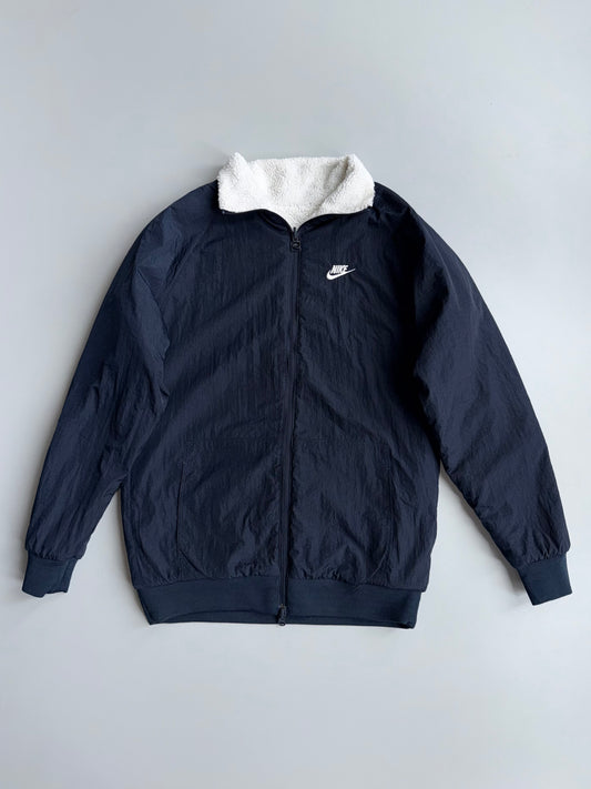 Nike Big Swoosh Reversible Sherpa Jacket (S)