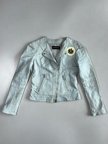 Roberto Della Croce (Double Zipper) Premium Original Leather Jacket (XS)