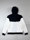 Nike Windrunner Black White Hooded Windbreaker Jacket (L)