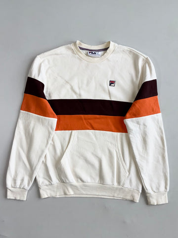 FILA Colorblock Crewneck Sweatshirt (L)