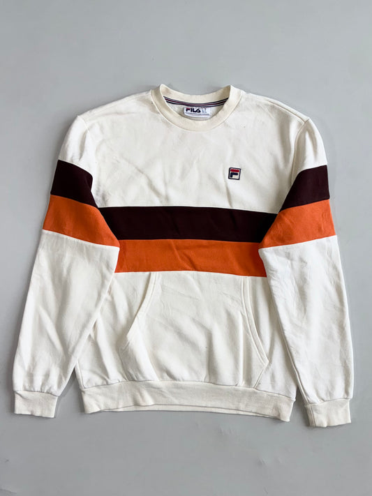 FILA Colorblock Crewneck Sweatshirt (L)