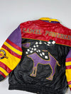1990s Smokin’ Joe’s Camel Powered Pure Leather NASCAR Jacket Made in Mexico (XL/2Xl)