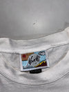 Vintage 90s Nordli Pacific New Zealand Hand-Painted Graphic Tee – White (L)