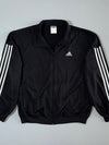 Adidas Black 3-Stripes Track Jacket (M/L)