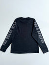 Adidas | Black "Three Stripes" Long Sleeve Tee | (L)