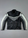 Spyke Black-White-Grey Racing Jacket (S/M)