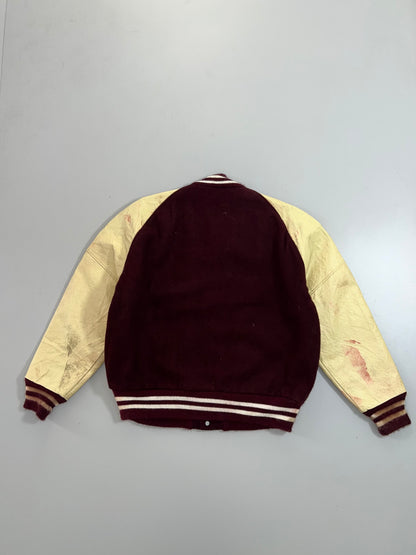 ZSuper Premium Original Leather Varsity Jacket (M/L)