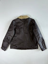 Wilsons Premium Original (Furr Collar) Bomber Leather Jacket (2XL)