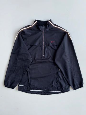 Nike | Vintage Black Clima-Fit Reflective Half Zip Pullover (L/Xl)