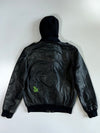 Tom tailor Premium Original Leather Jacket (Detechable hood) (L)