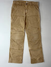 Carhartt Relaxed Fit Double Knee Tan Duck Canvas Work Pants (W:32) (L:38)