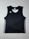 Adidas 3-Stripes Reversible Basketball Jersey Tank – Black / White (M)