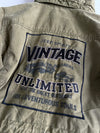 Jeep Spirit | Olive Sherpa Lined Patch Hooded Field Parka (S)