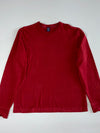 Vintage 90s Gap Made in Singapore Long Sleeve Tee – Maroon (L)