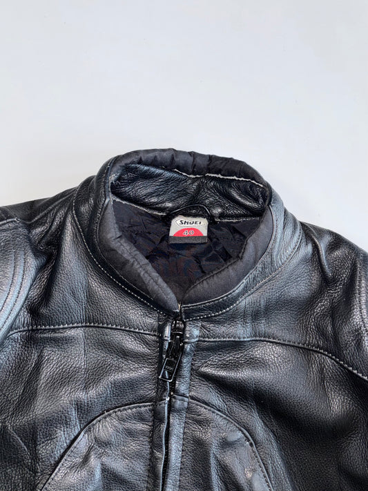 Shoei Sports 3M Scotch light Pure Leather Racing Jacket (S)