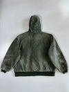 Carhartt Active J130 MOSS Work Jacket Olive Michigan State University (XL/2XL)