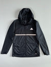 Adidas Black Hooded Running Jacket (M/L)