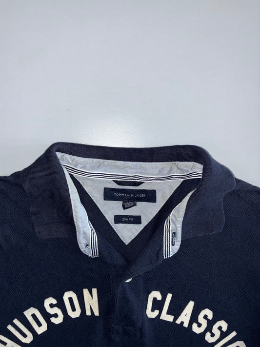 Tommy Hilfiger | “Hudson Classic” Graphic Polo | Navy (L)