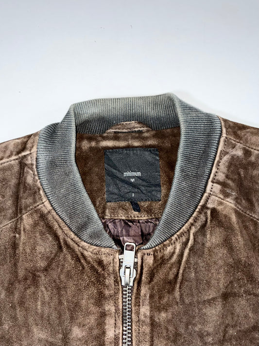 Minimum Premium Original Sued Leather Jacket (M)