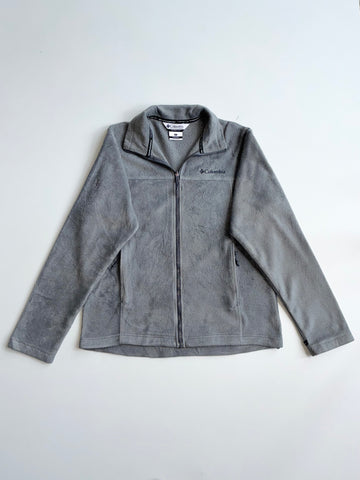 Columbia Full Zip Fleece Jacket – Grey (L)