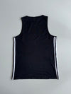 Adidas 3-Stripes Mesh Tank Top – Black (M)
