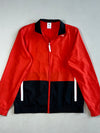 Vintage Adidas Red Black Colour Block Windbreaker Jacket (M)