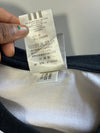 Adidas White & Navy Raglan Long Sleeve T-Shirt (L)