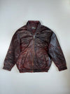Enrico Coveri Premium Pure Leather Jacket (2XL)