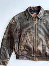 Harley-Davidson | Genuine Leather Jacket Harley Owners Group Club Piece An American Legend Size (L/XL)